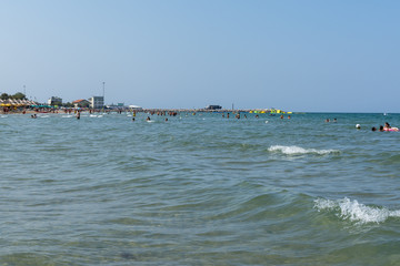 spiaggia del mare  adriatico