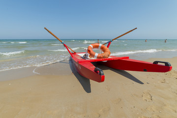 salvataggio sul mare adriatico