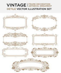 Vintage Ornament Set
