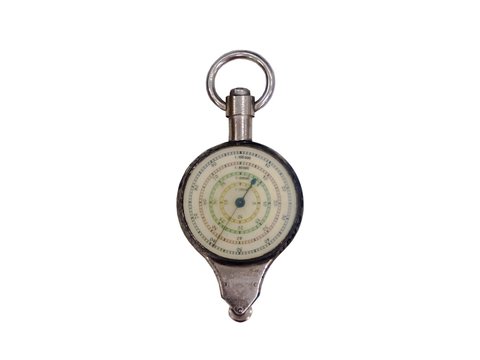 old curvimeter, isolate