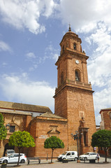 Fototapeta na wymiar Iglesia de San Bartolomé, Montoro, provincia de Córdoba, España