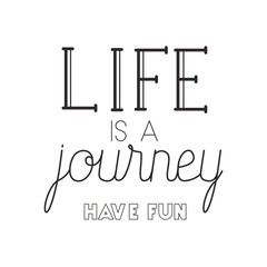 positive message with hand made font vector illustration design