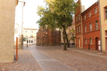 Blick auf die Fronleichnamkapelle im Zentrum von Lutherstadt_Wittenberg