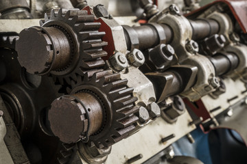 Nockenwellen eies Dieselmotors