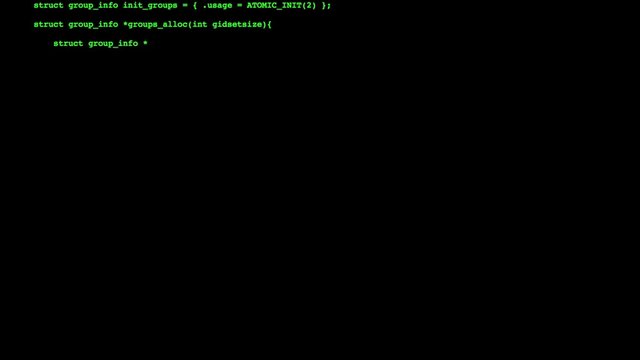 Video of a hacker entering code into a terminal.