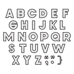 alphabet type font icons vector illustration design