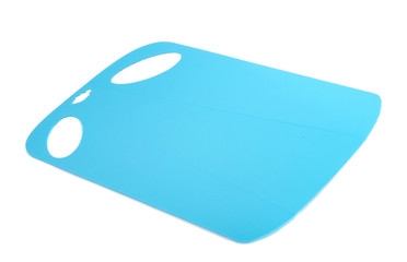 plastic kitchen cutting board isolated on the white