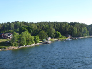 Der Schärengarten vor Stockholm