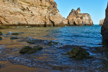 Three Brothers Beach - Praia dos Tres Irmaos. Algarve, Portugal