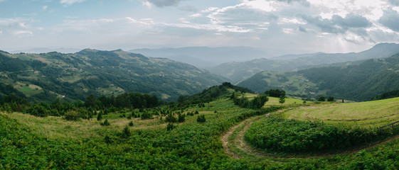 Serbian mountain landscape