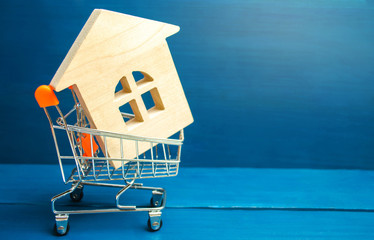 Property investment and house mortgage financial concept. buying, renting and selling apartments....