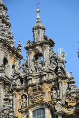 Obraz premium Grand Cathedral of Santiago de Compostela, Spain