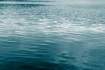 Ripples on lake