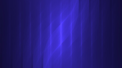 Blue vertical lines and curves abstract background