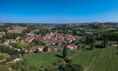 Naklejka premium Simorre en Gascogne (Gers - France)