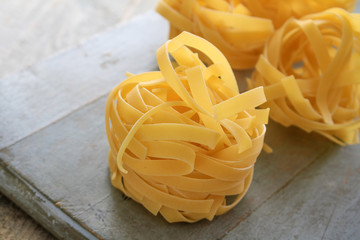 fresh uncooked pasta