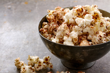 fresh popcorn snack