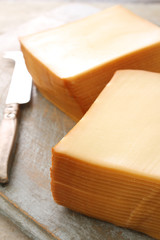 sliced cheese portions