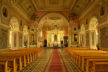 Mława - wnętrze kościoła