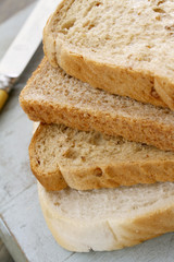 sliced bread selection