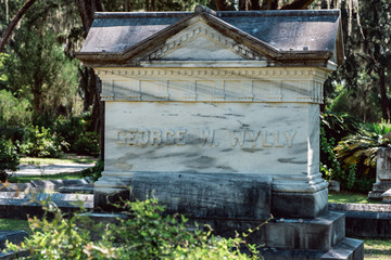 George Wylly Cemetery Statuary Statue Bonaventure Cemetery Savannah Georgia