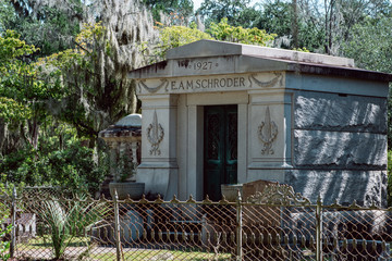 Schroder Cemetery Statuary Statue Bonaventure Cemetery Savannah Georgia