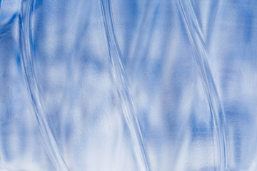 blue abstract background on the basis of glass and water