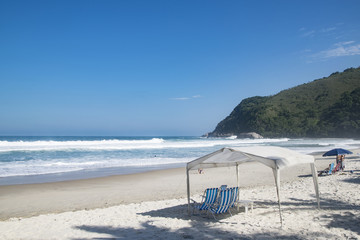 Nice sunny day on the beach