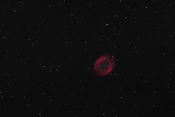 The Helix Nebula in the constellation Aquarius as seen from Mannheim in Germany.