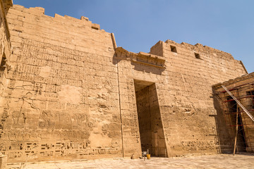 Ancient Ruins Karnak Temple Luxor Egypt