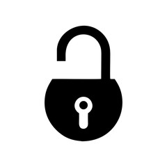Lock Icon.  illustration,