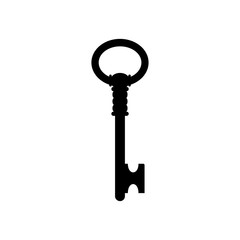 Vintage Key.  illustration,