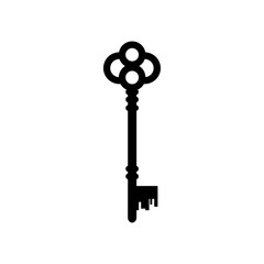 Vintage Key.  illustration,