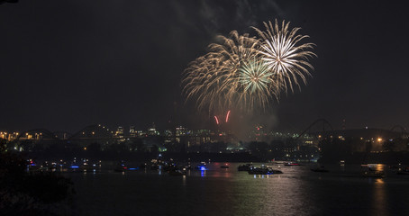 Fototapeta premium Feu d'artifice