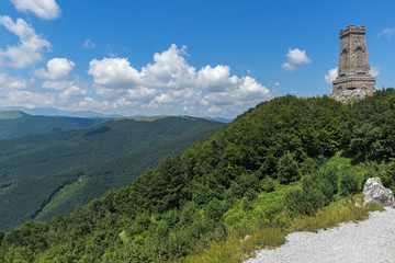 Stara Planina (Balkan) Mountain and Monument to Liberty Shipka, Stara Zagora Region, Bulgaria