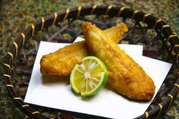 ふぐの唐揚げ