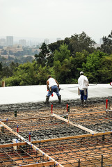 large concrete pour