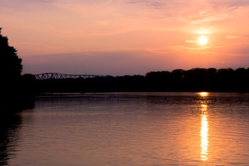 Missouri River at LaBenite Park