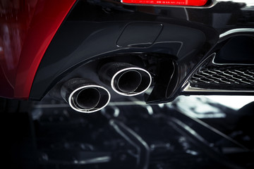 Automobile exhaust pipe