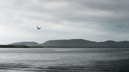 Conceicao lagoon in Florianopolis, Brazil