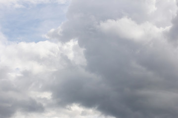the beautiful sky and  beautiful clouds on blue sky
