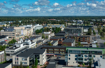 Center of a town called Raahe