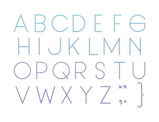 alphabet type font icons vector illustration design