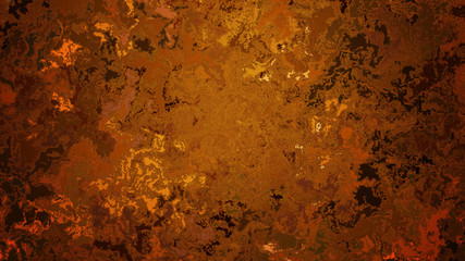 Abstract background with color blots, transitions and bends.