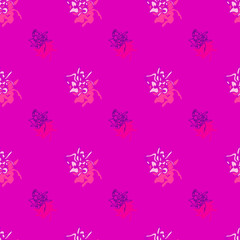 Seamless background pattern with various colored spots.