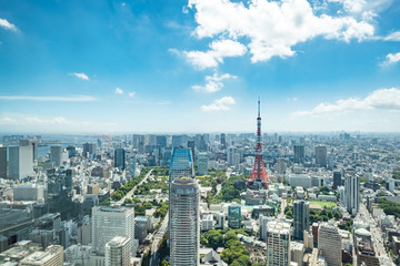 Naklejka premium 東京風景