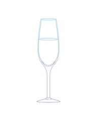 cup with beverage icon vector illustration design