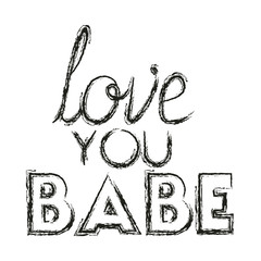 heart love hand drawn vector illustration design