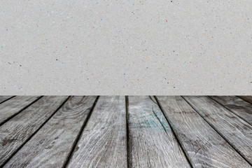 Brown background with empty old top wooden table