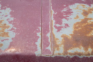 Rust on the hood of the car was not maintaining the car color